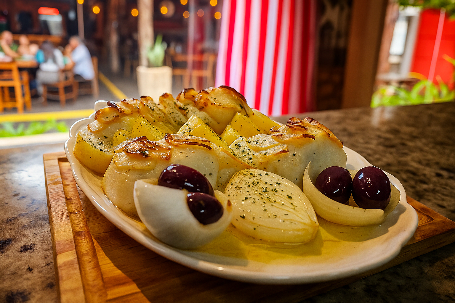 Bacalhau à Lagareiro – prato especial da Tasca do Portuga